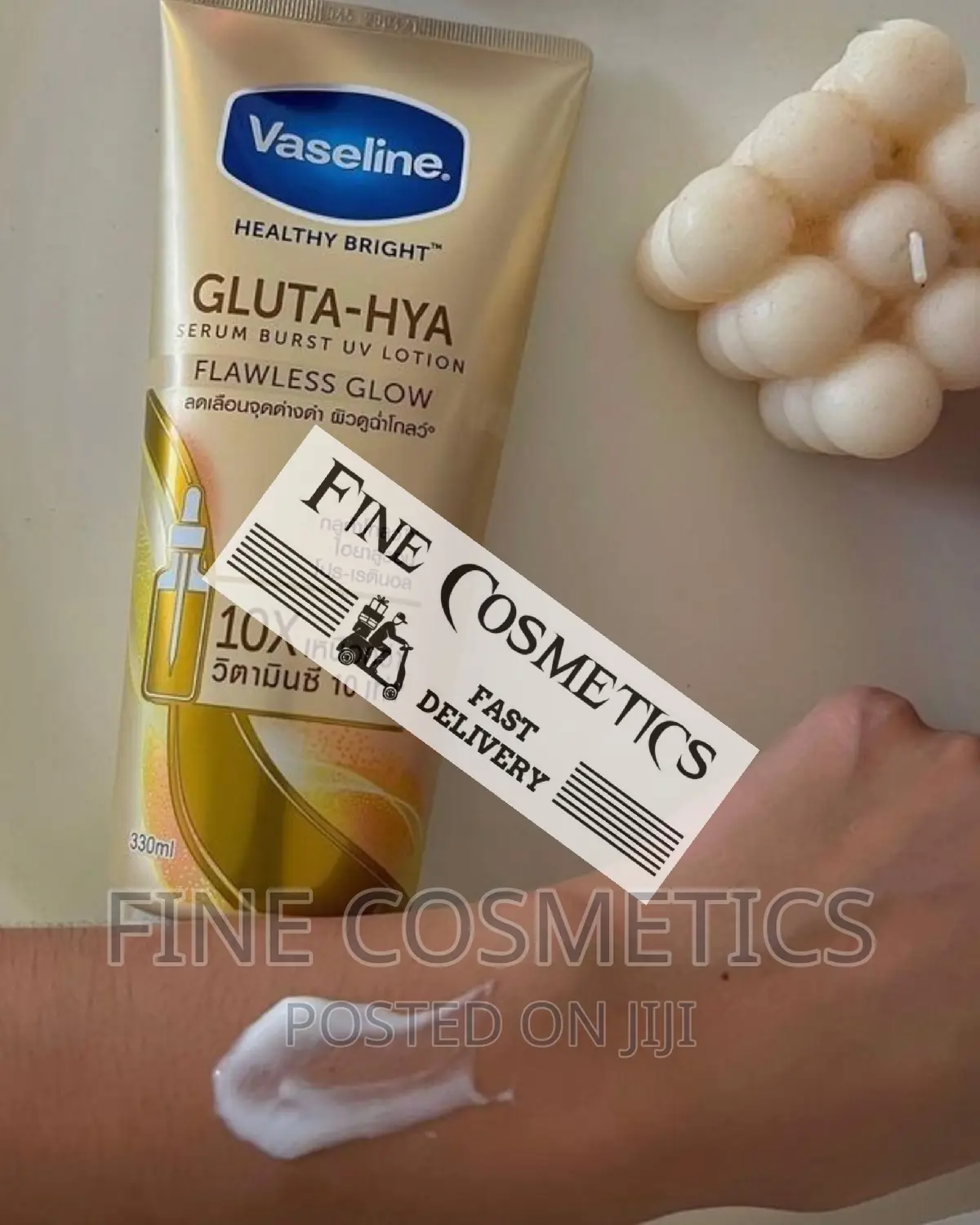 1pc Vaseline Healthy Bright Gluta-Hya Serum Burst Lotion
