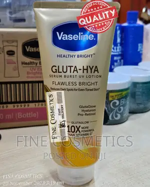1pc Vaseline Healthy Bright Gluta-Hya Serum Burst Lotion