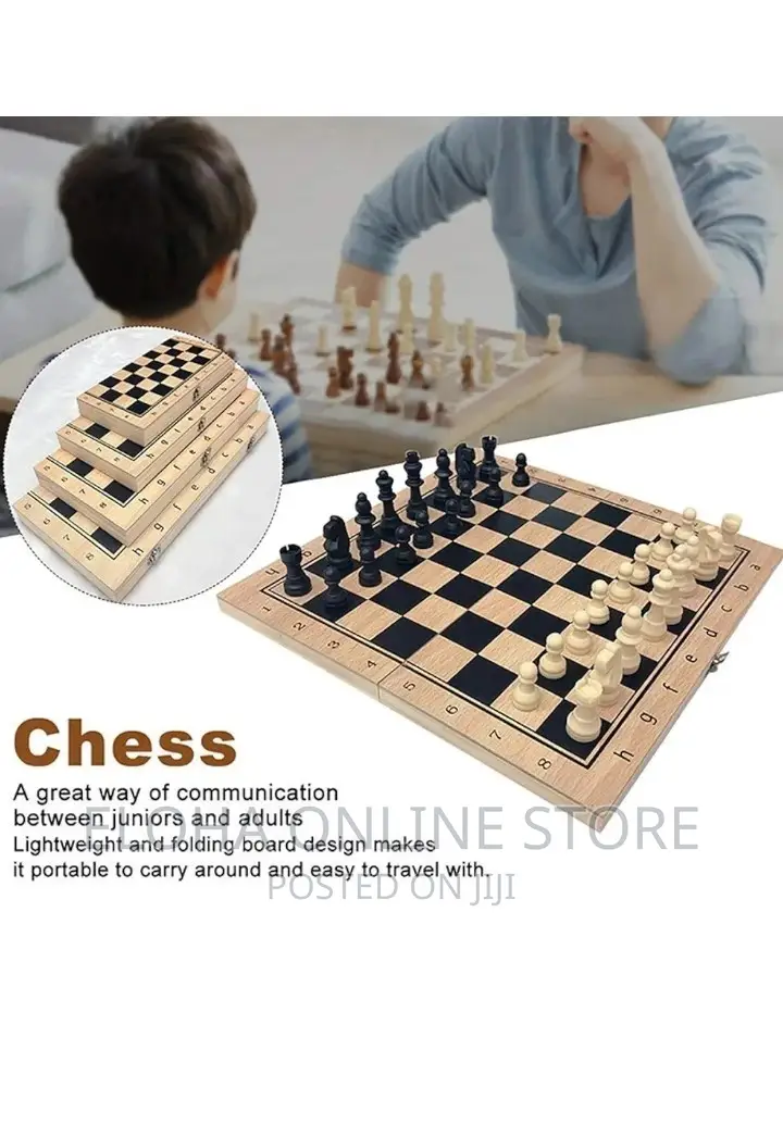 3 in 1 Chess Board