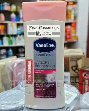 Vaseline Healthy Bright Uv Lightening Gluta Glow Lotion 200g
