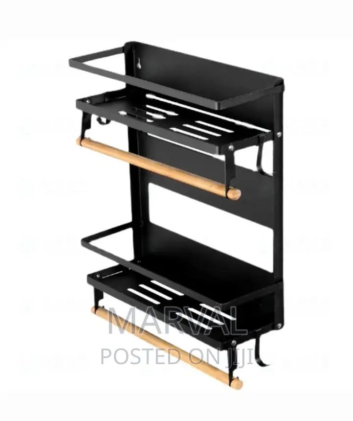 Fridge Magnetic Utensil Racker/Wall Mount Utensil Organiser