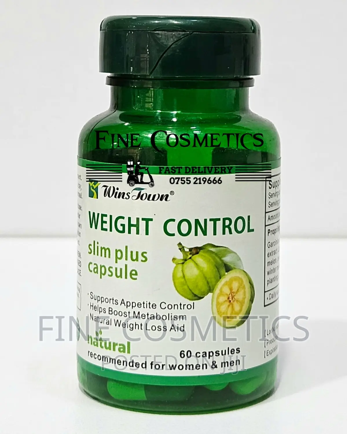 Weight Control Slim Plus Garcinia Slimming Fat Burner 60caps