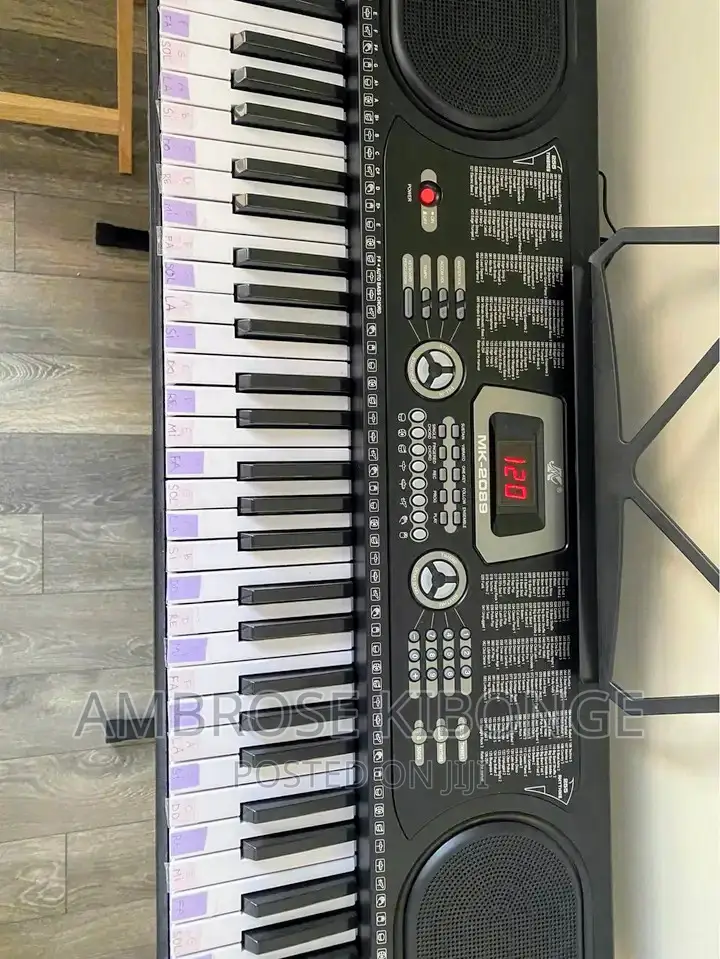 Excellent Quality MK-2089 Portable 61key Electronic Keyboard