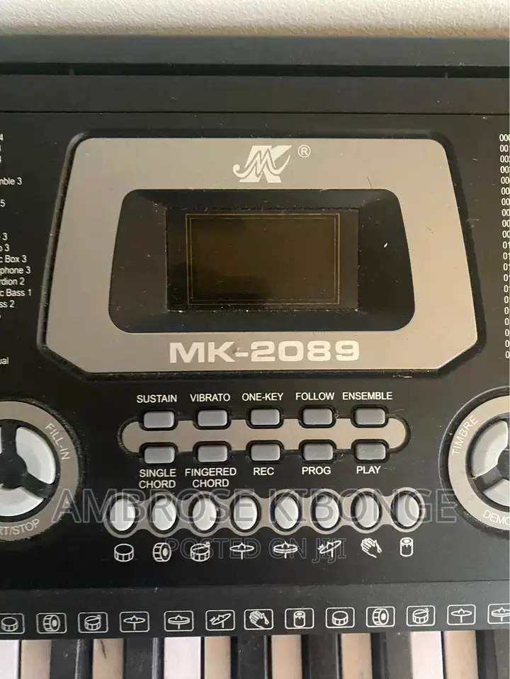 Excellent Quality MK-2089 Portable 61key Electronic Keyboard