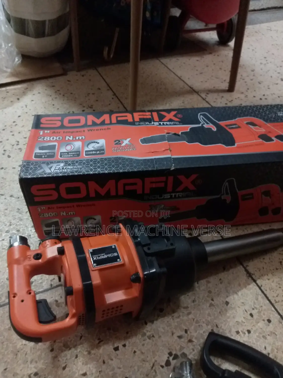 Air Impact Wrench Heavy Duty for Big Vehicles