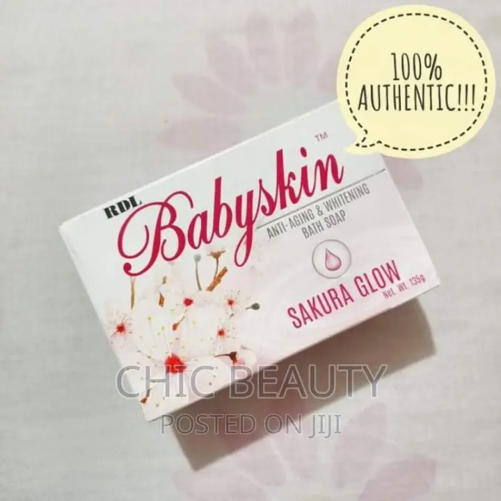 RDL Sakura Baby Skin Lightening Soap. Anti Aging 135g