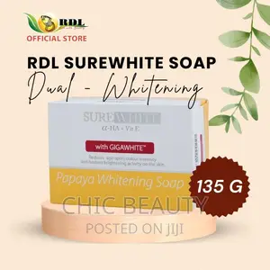 RDL Surewhite Soap 135g, Brightens Skins, for Dark Spots.