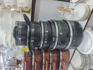 Set of Non-Stick Cooking Pans With a Frying Pan