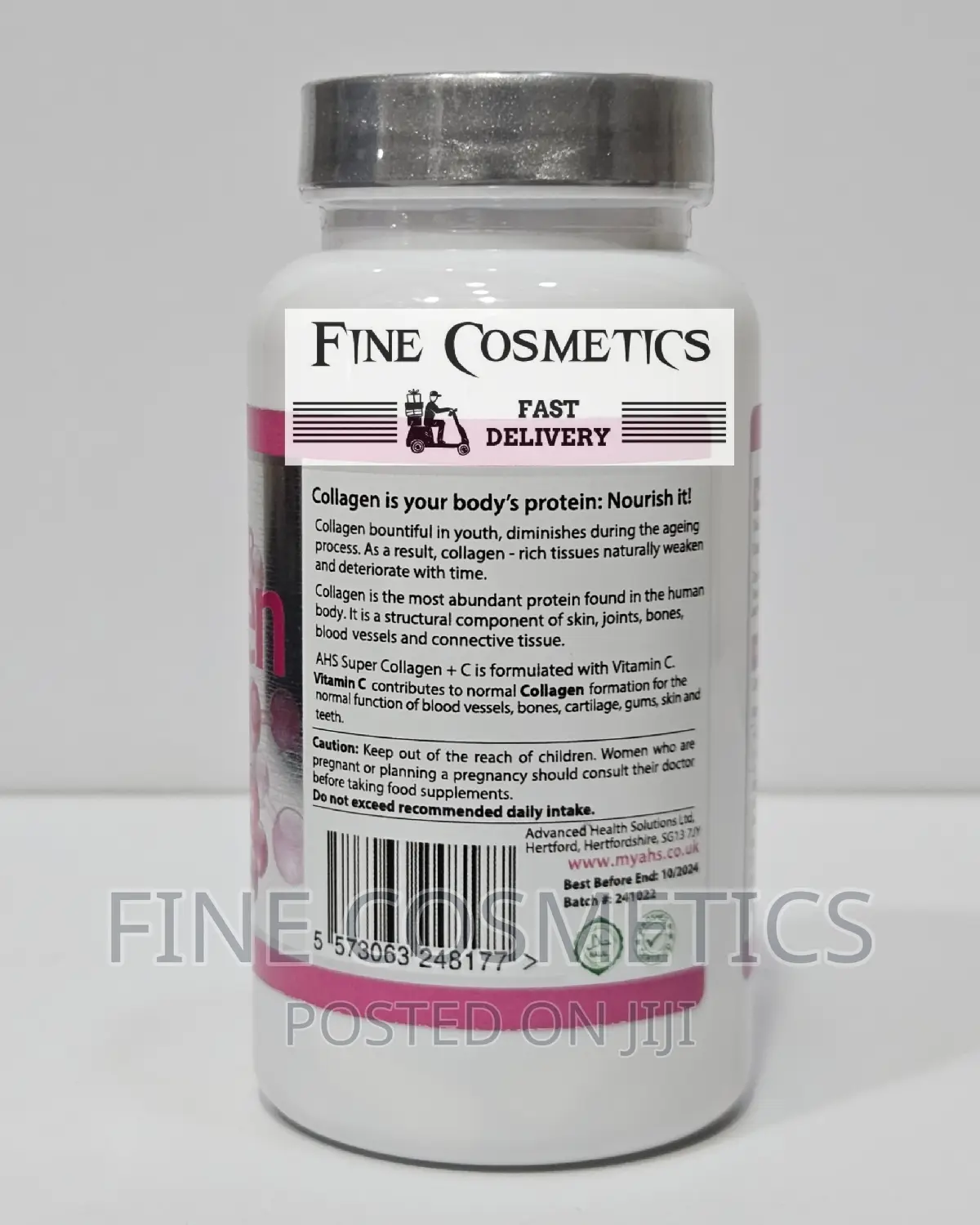 Super Collagen + Vitamin C Tablets 1000mg for Skin and Hair.