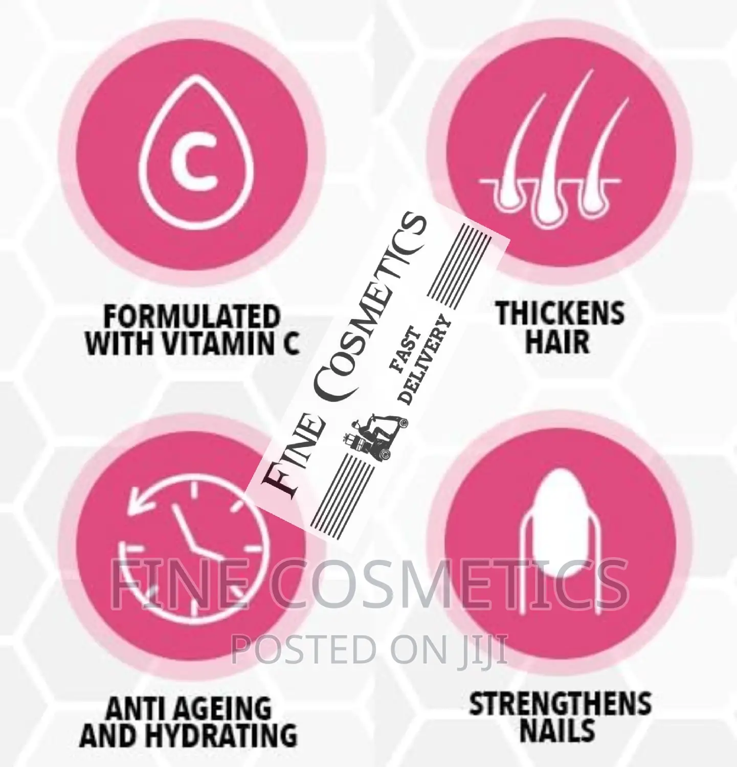 Super Collagen + Vitamin C Tablets 1000mg for Skin and Hair.