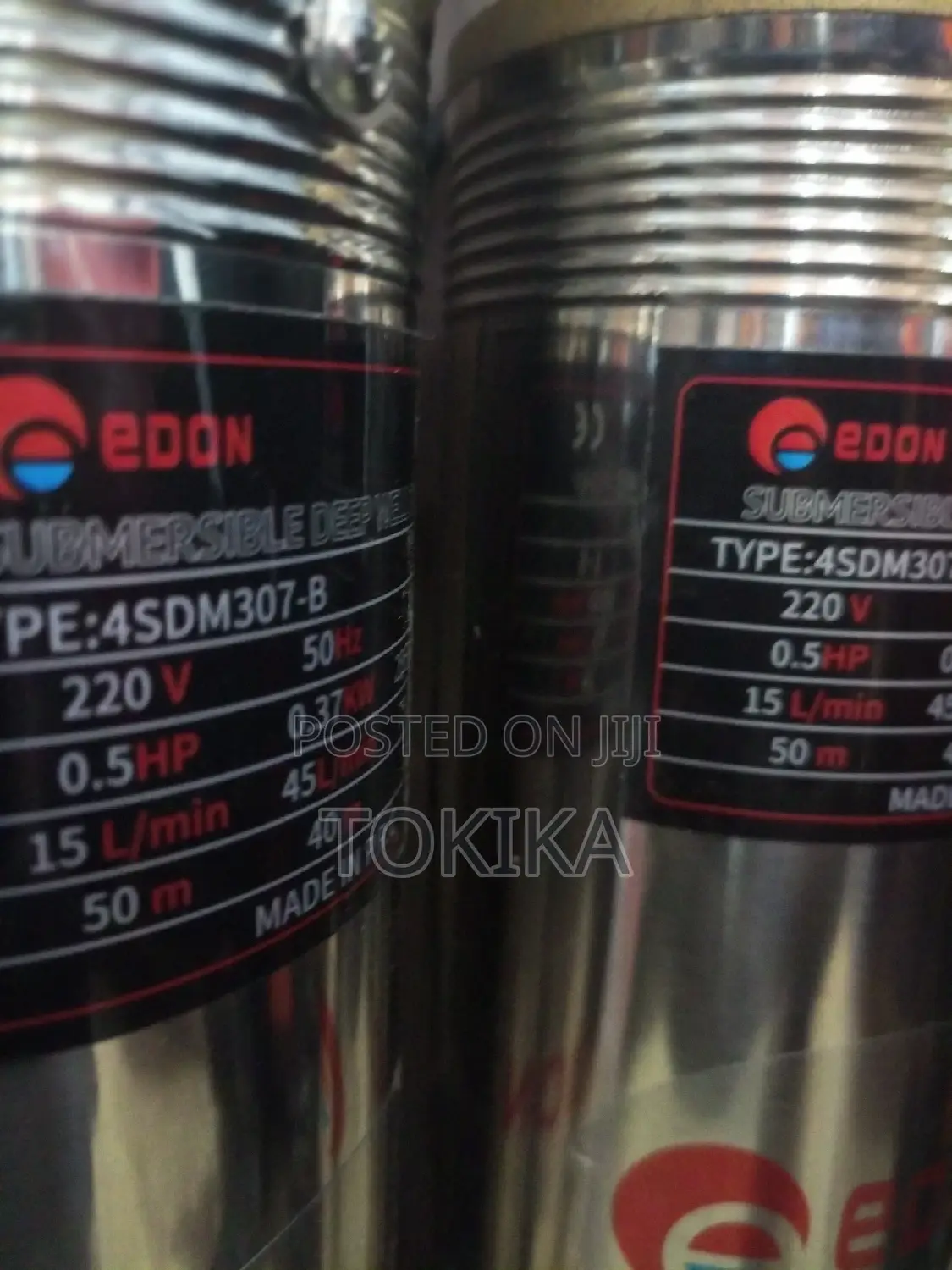 Edon Submersible Water Pump 50 Meters (150 Feet)