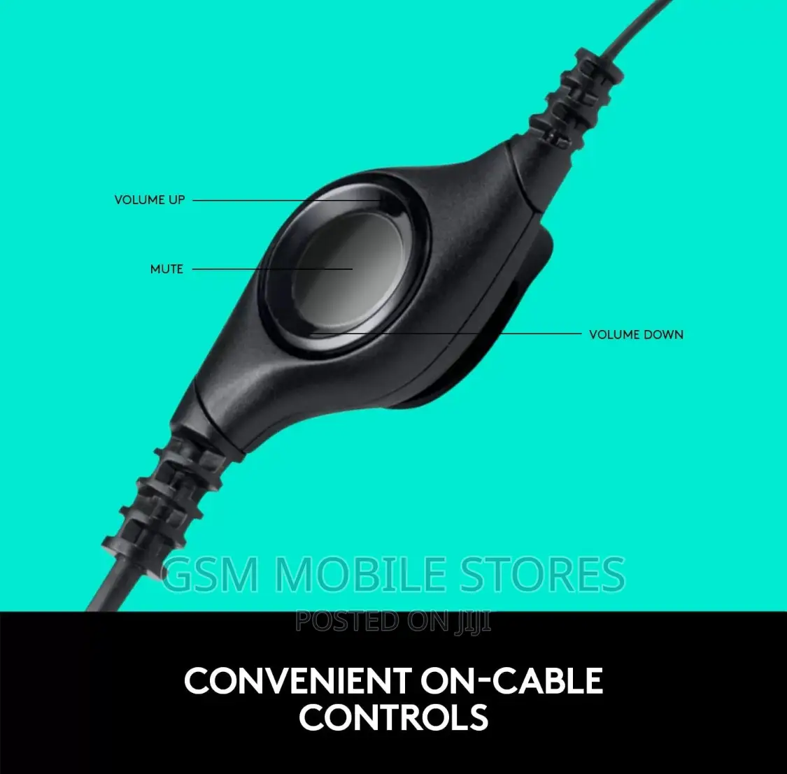 (New) Logitech H390 USB Headset With Noise Cancellation