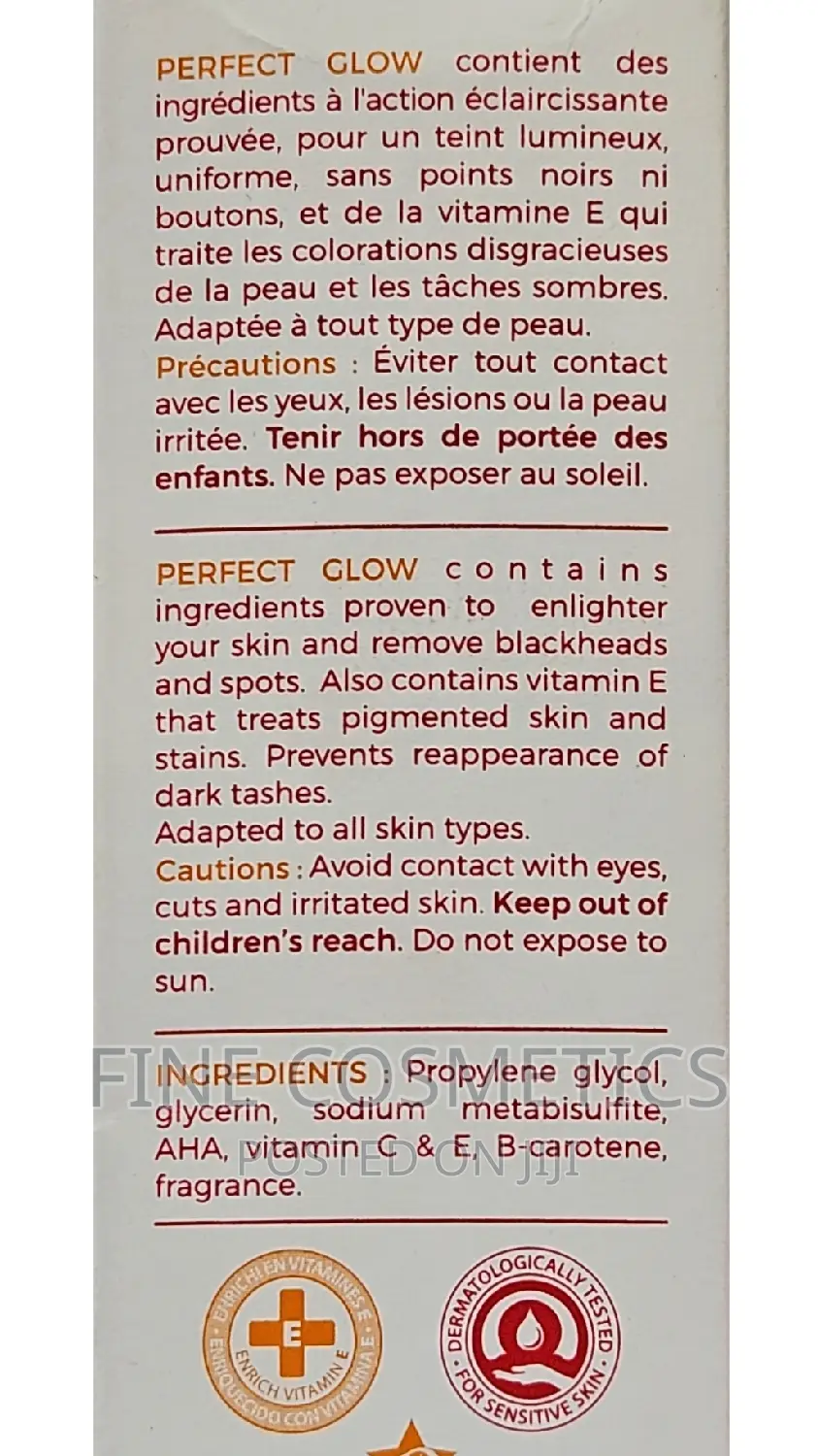 Perfect Glow Carrot Lightening Serum With Vitamin C,E,A