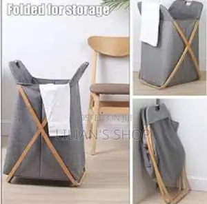 Foldable Collapsible Large Laundry Basket