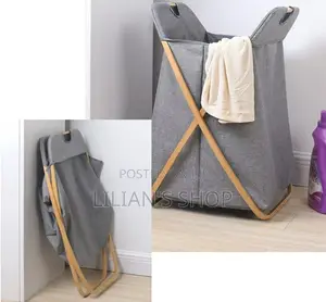 Foldable Collapsible Large Laundry Basket