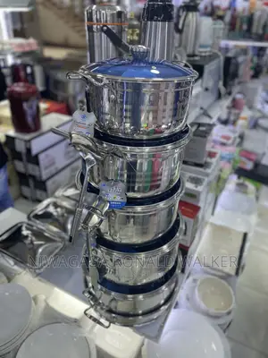 14pc Stainless Serving Cookware Dishes