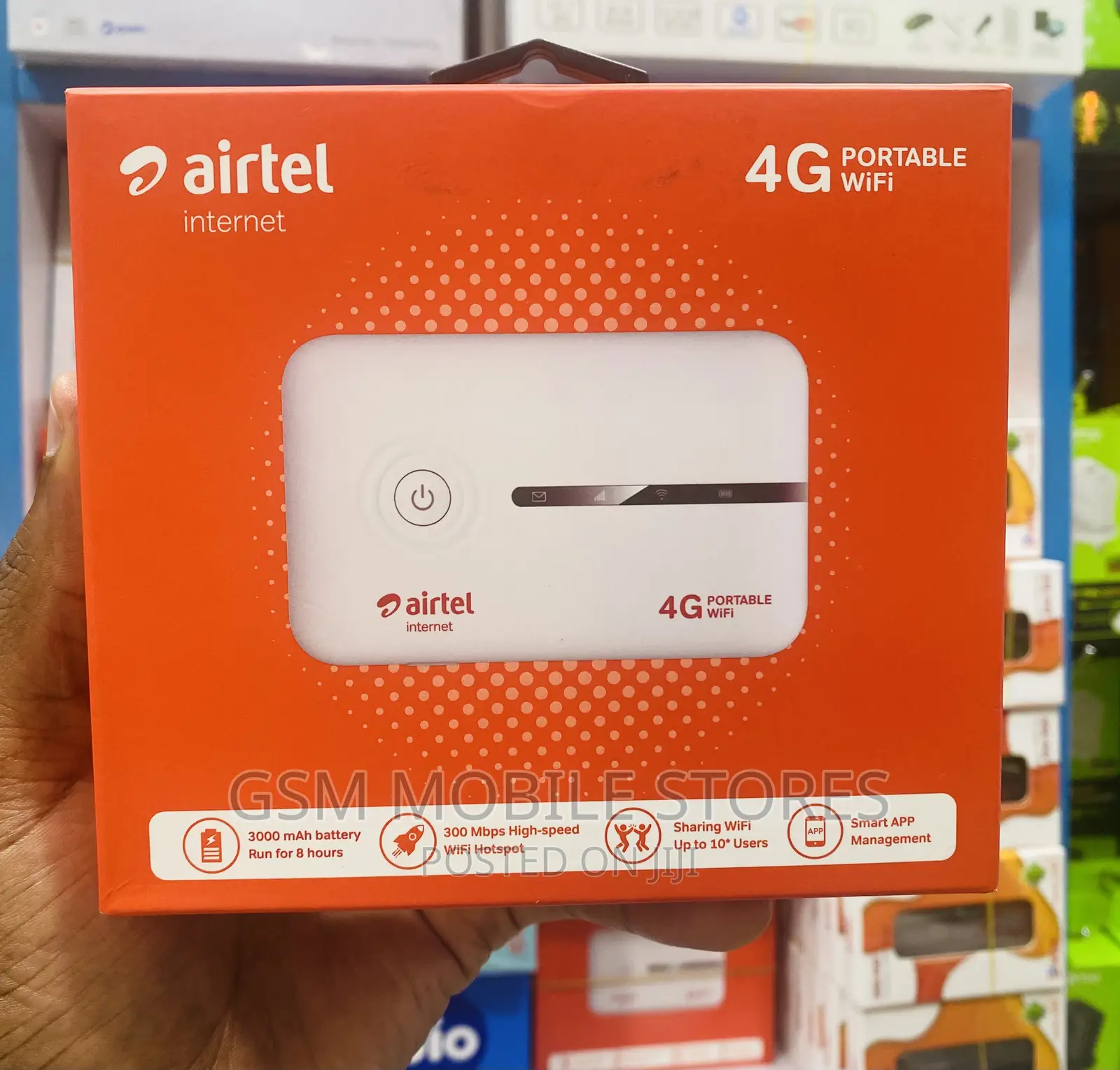 Airtel TECNO TR109 4G LTE Portable Mifi Device Unlocked