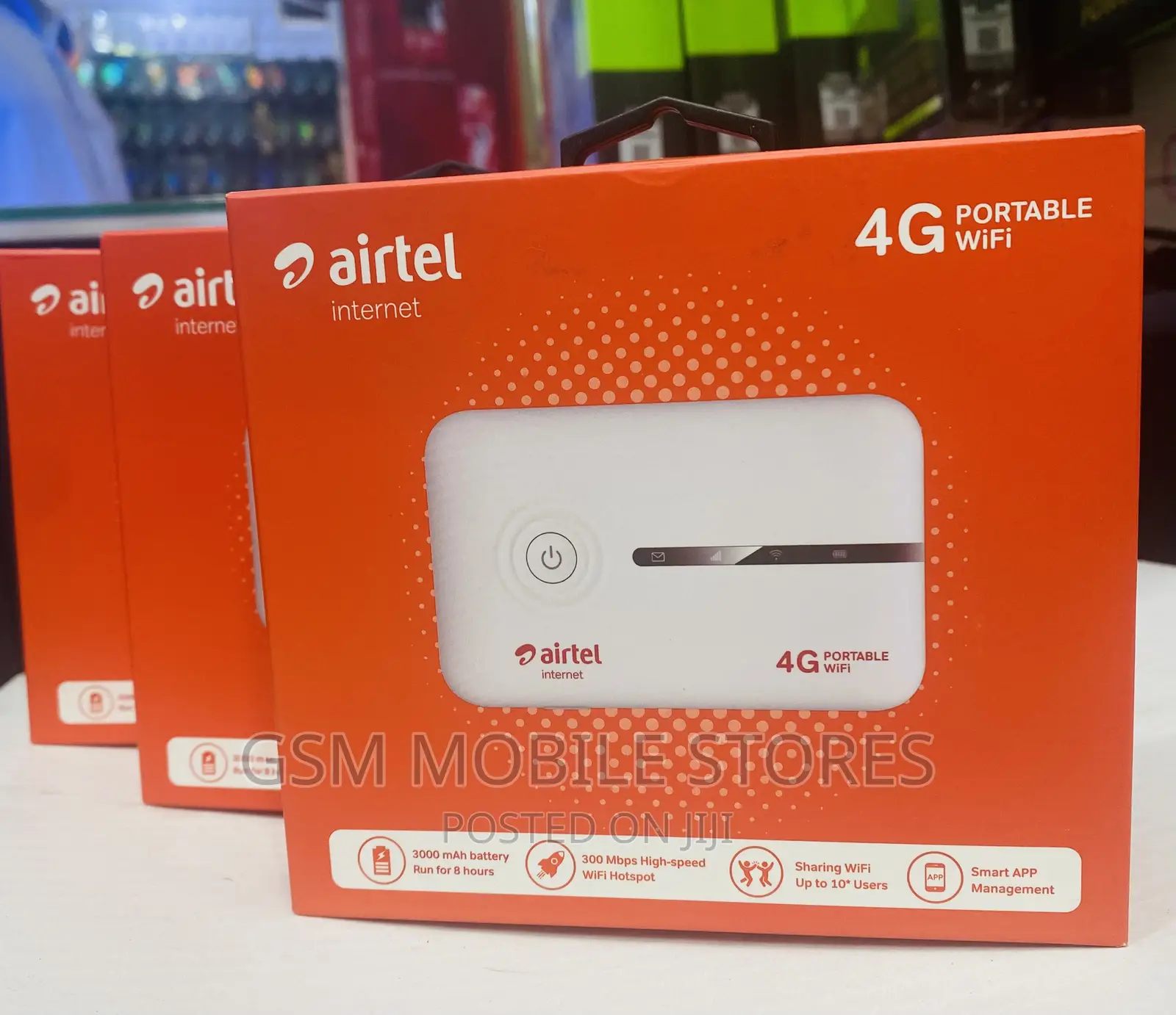 Airtel TECNO TR109 4G LTE Portable Mifi Device Unlocked
