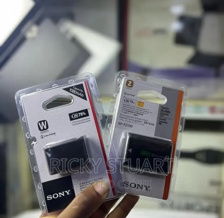 Sony NPFW50 W and NPFZ100 Z Series Rechargeable Battery Pack