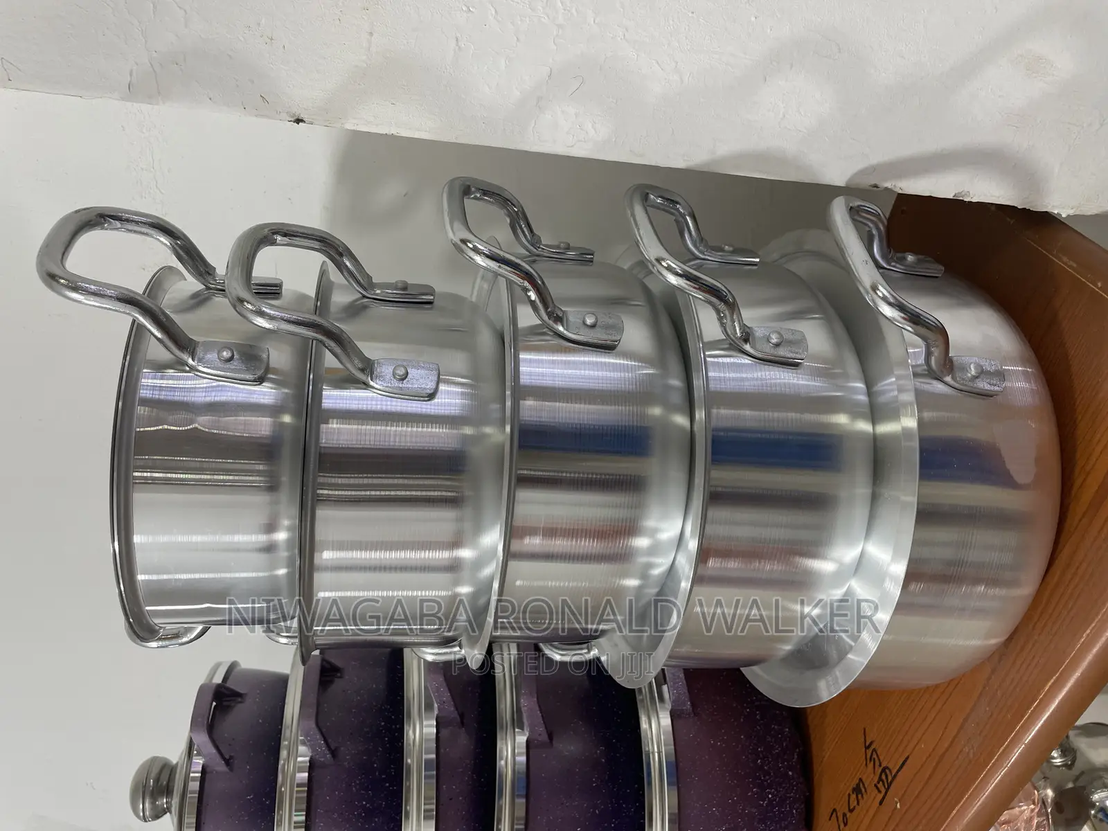 5pc Set Stainless Steel Serving Cookware Dishes