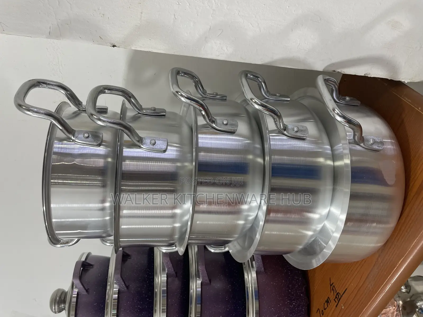 5pc Set Stainless Steel Serving Cookware Dishes
