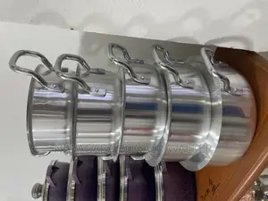 5pc Set Stainless Steel Serving Cookware Dishes