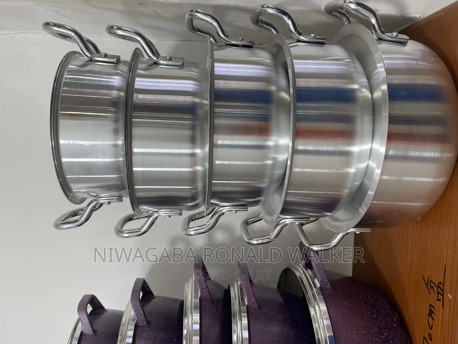 5pc Set Stainless Steel Serving Cookware Dishes