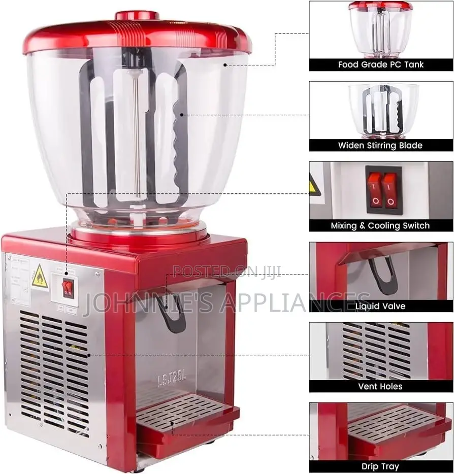Single Juicer Dispenser Multipurpose