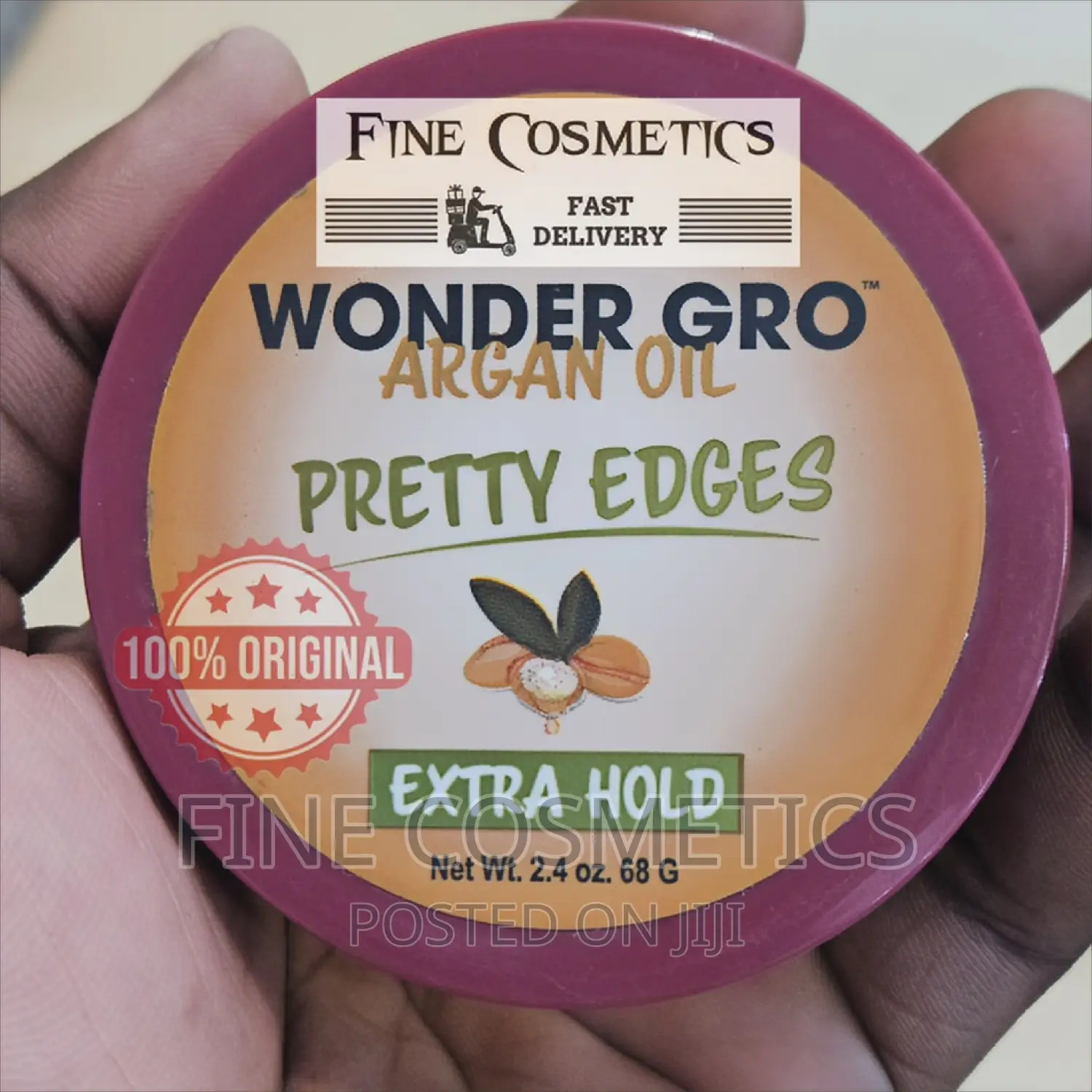 EDGE CONTROL GEL | Pretty Edges Baby Hair Gel by Wonder Gro.