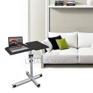 Adjustable Rolling Laptop Desk/Stand With Wheels