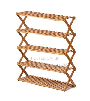 5 Layer Wooden Shoe Rack