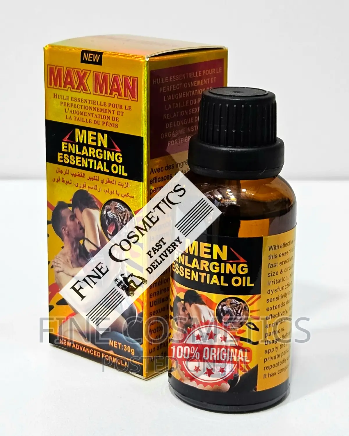 Max Man Penis Enlargement Oil for Men Long Lasting Erection
