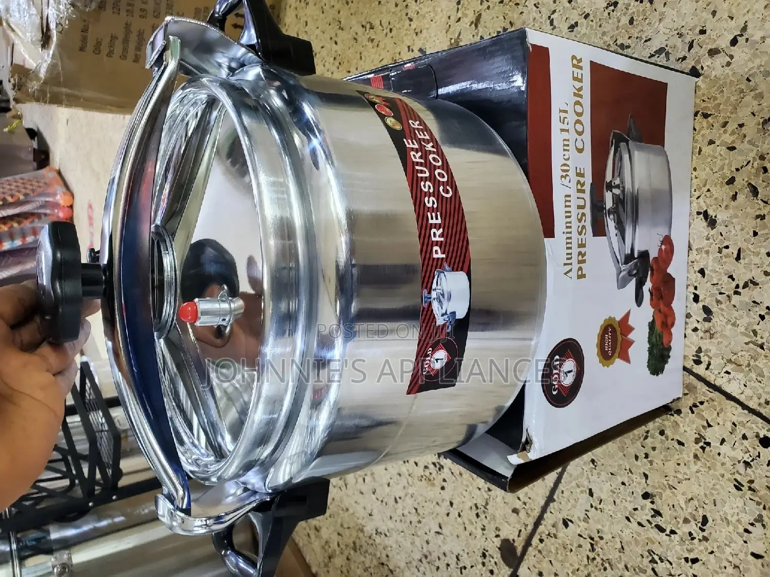 Non Electric Pressure Cooker 15l