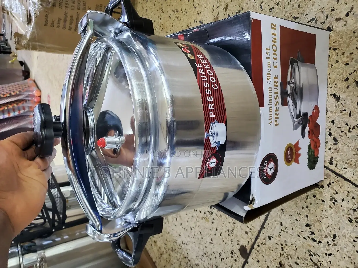 Non Electric Pressure Cooker 15l