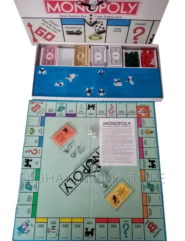Real Monopoly Classic Board Game