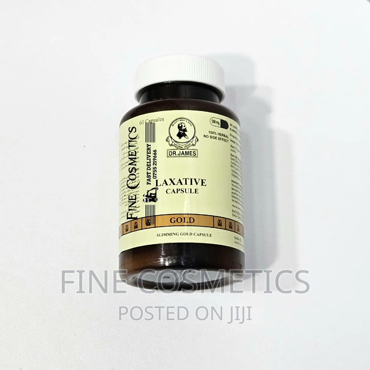 Dr James Slimming Gold Laxativ Weight Loss Fat Burner 60caps