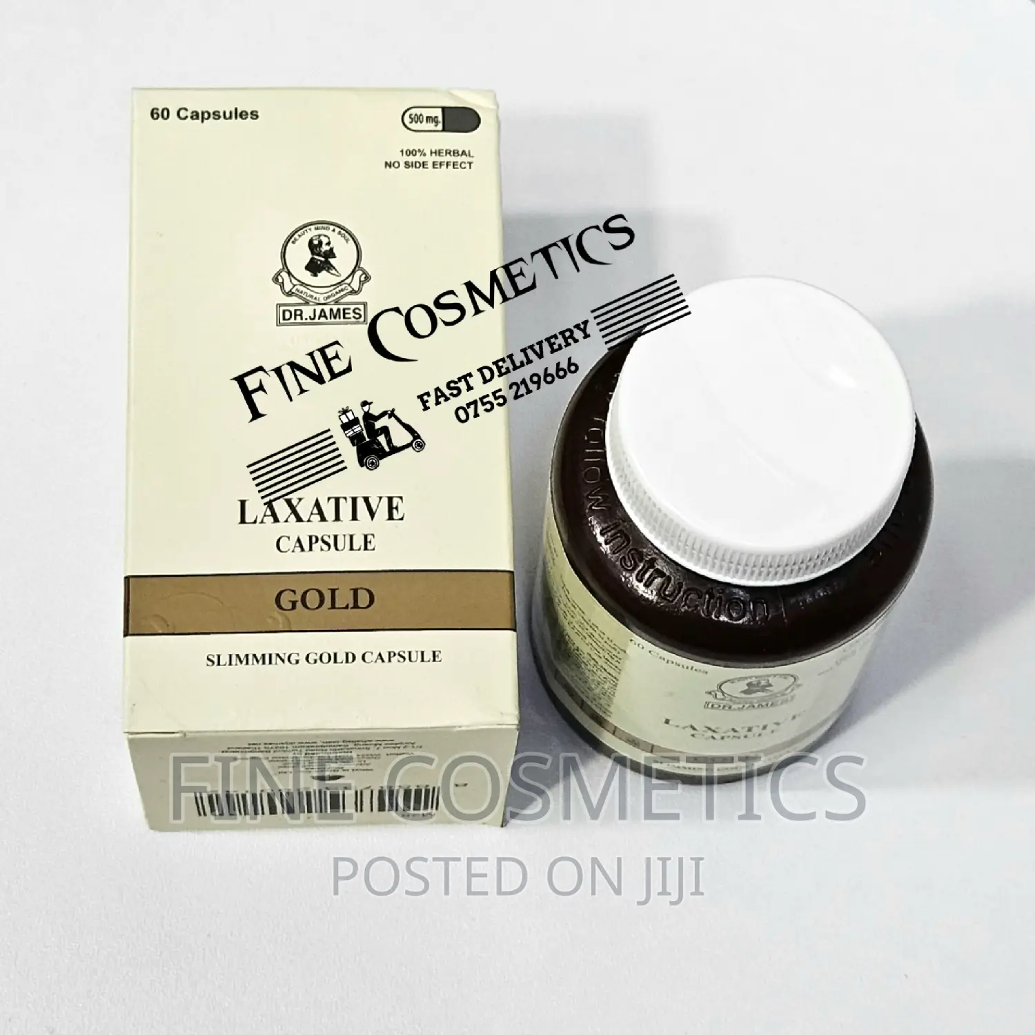 Dr James Slimming Gold Laxativ Weight Loss Fat Burner 60caps