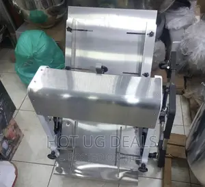 Stainless Steel Table Top Bread Slicer - Silver /Grey