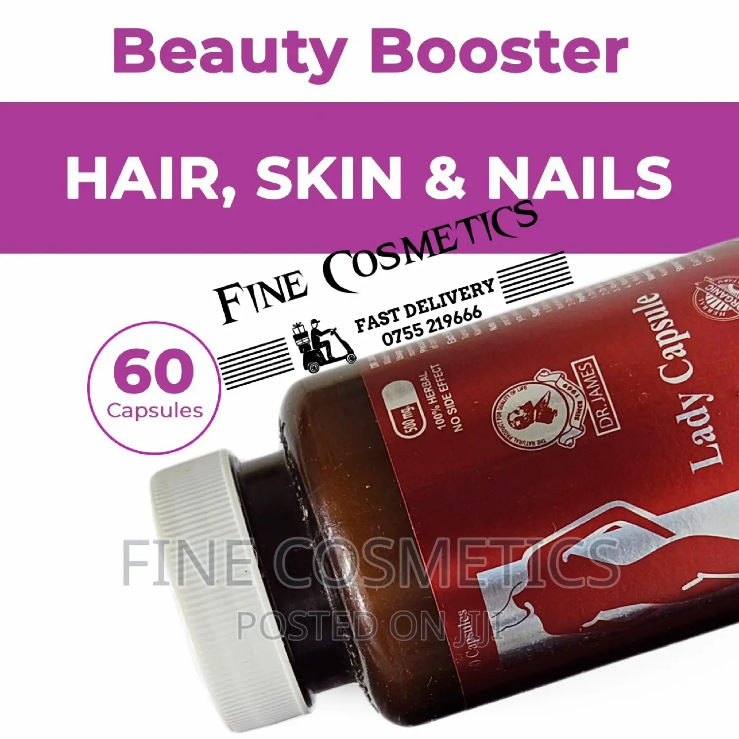 Dr James Beauty Booster Lady Capsules Multivitamin Capsules
