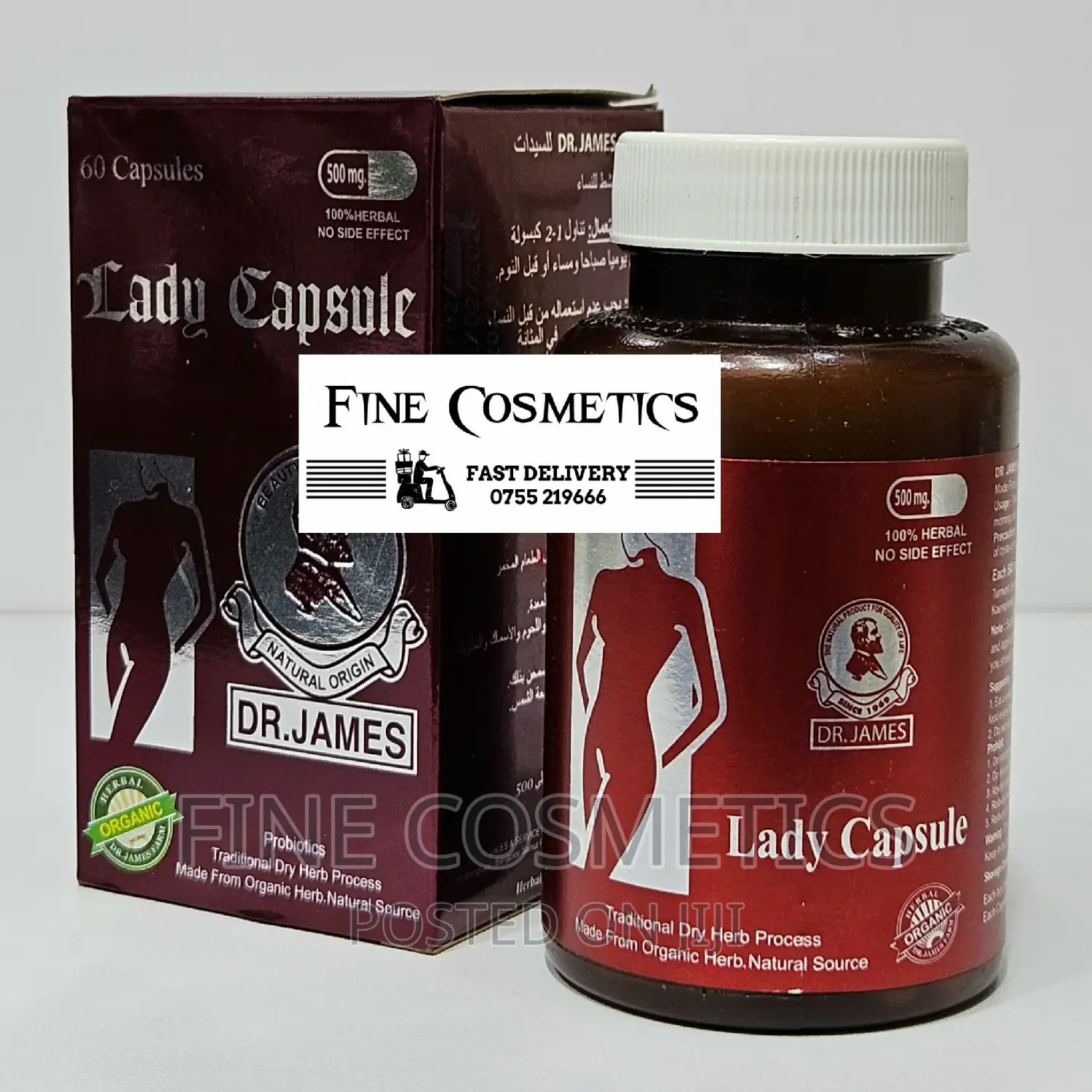 Dr James Beauty Booster Lady Capsules Multivitamin Capsules