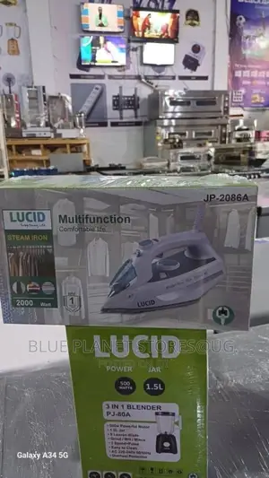 LUCID Electric Steam Flat Irons \\ 2000w \\ JP-2086A 