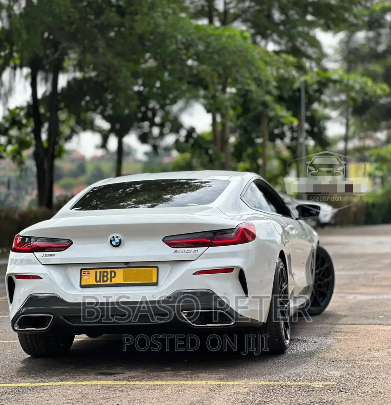 BMW 8 Series 2020 White