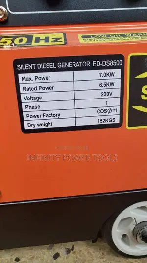 Silent Diesel Generator ED-DS8500