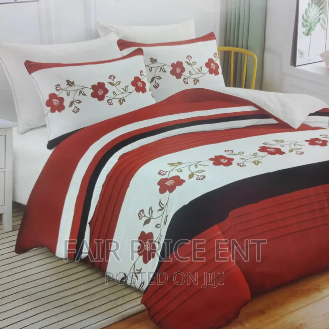 Classy Volvet Duvet.6x6.( Red)