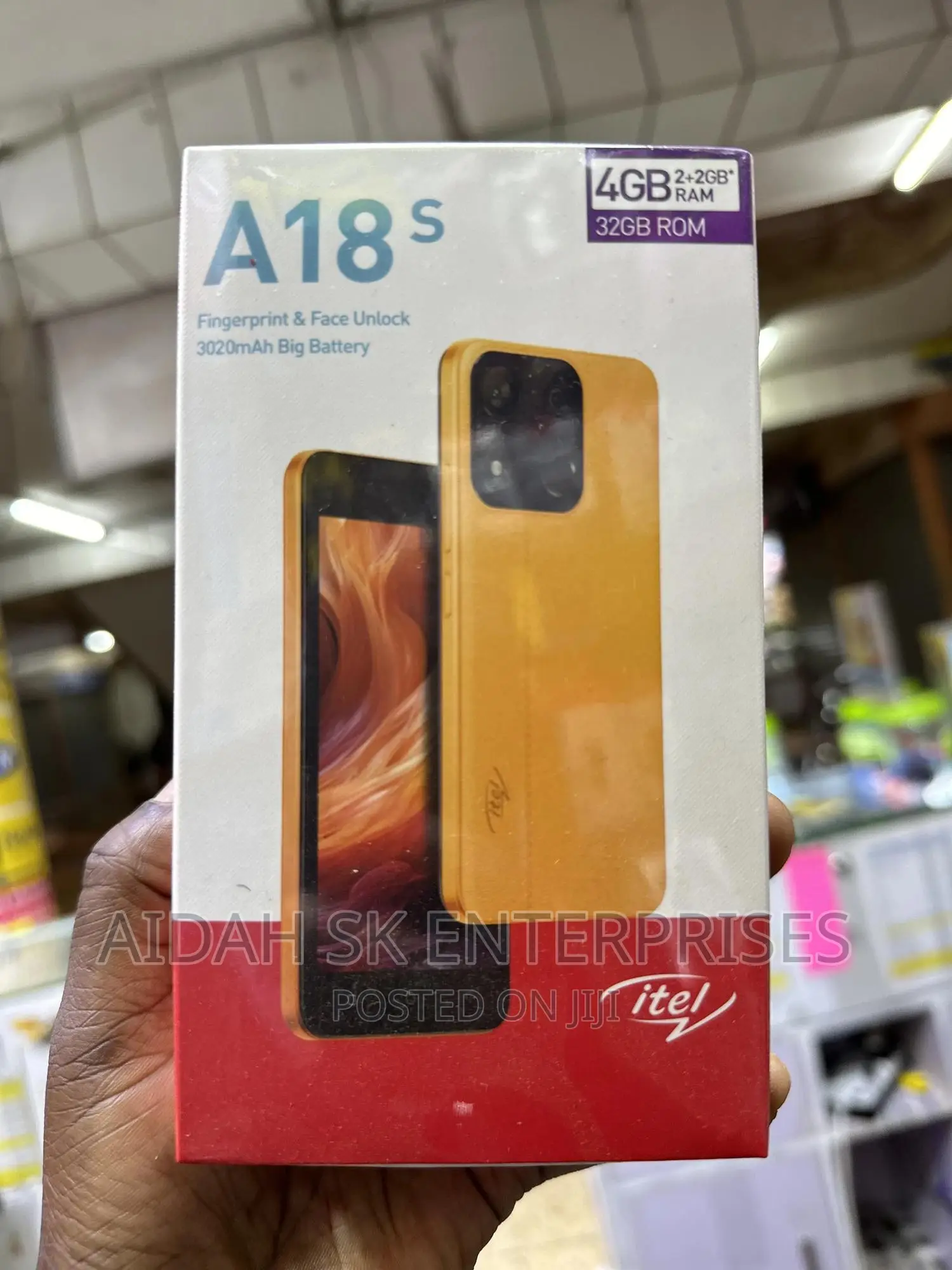 New Itel A18s 32 GB Gold