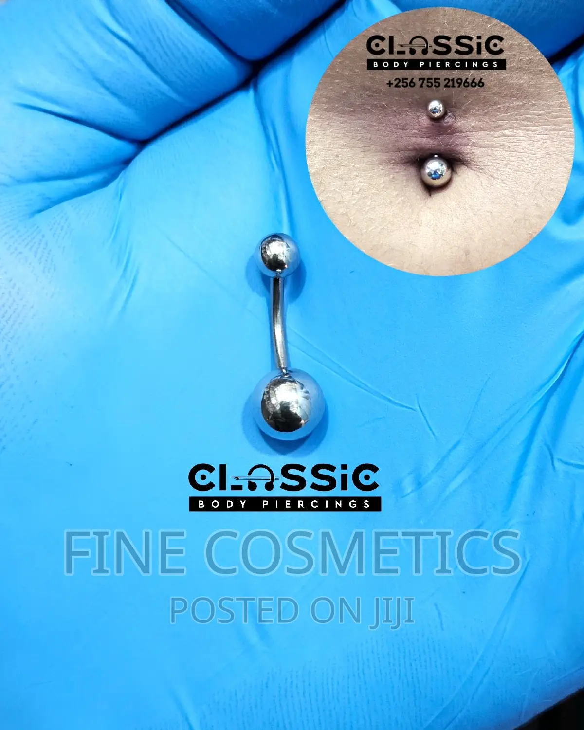 1PC Colored Belly Ring Stainless Navel /Umbilical Jewelry