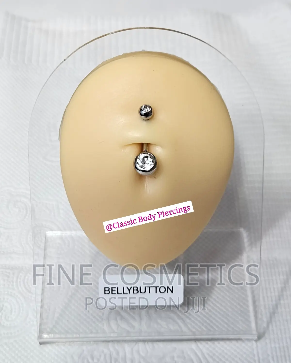 1PC Colored Belly Ring Stainless Navel /Umbilical Jewelry