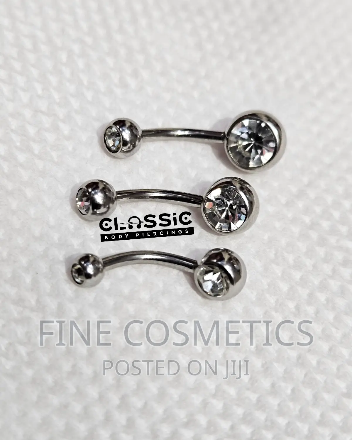 1PC Colored Belly Ring Stainless Navel /Umbilical Jewelry