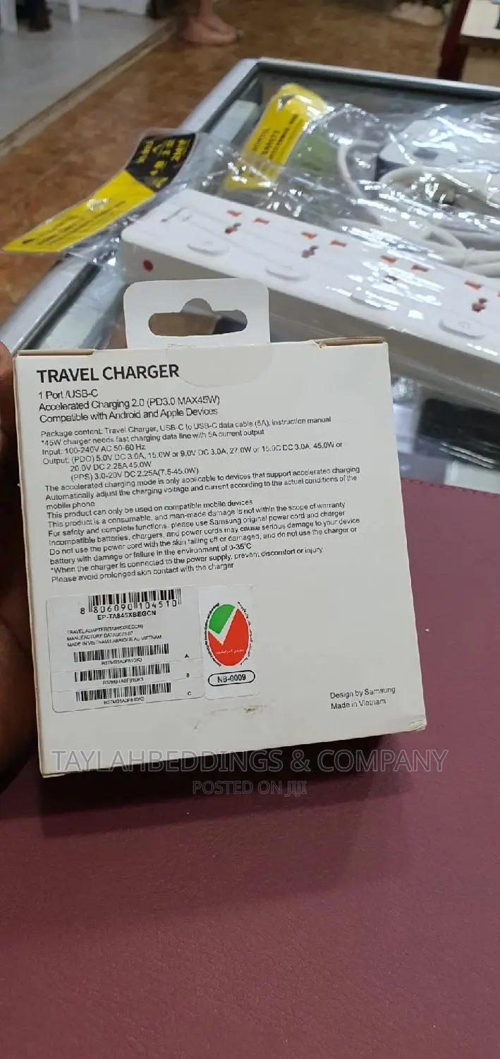 Samsung USB-C 25W PD Adapter Mobile Phone Charger (2 Pin)