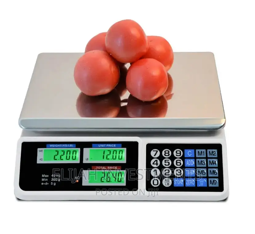 Electronic Price Computing Digital Commercial Scale